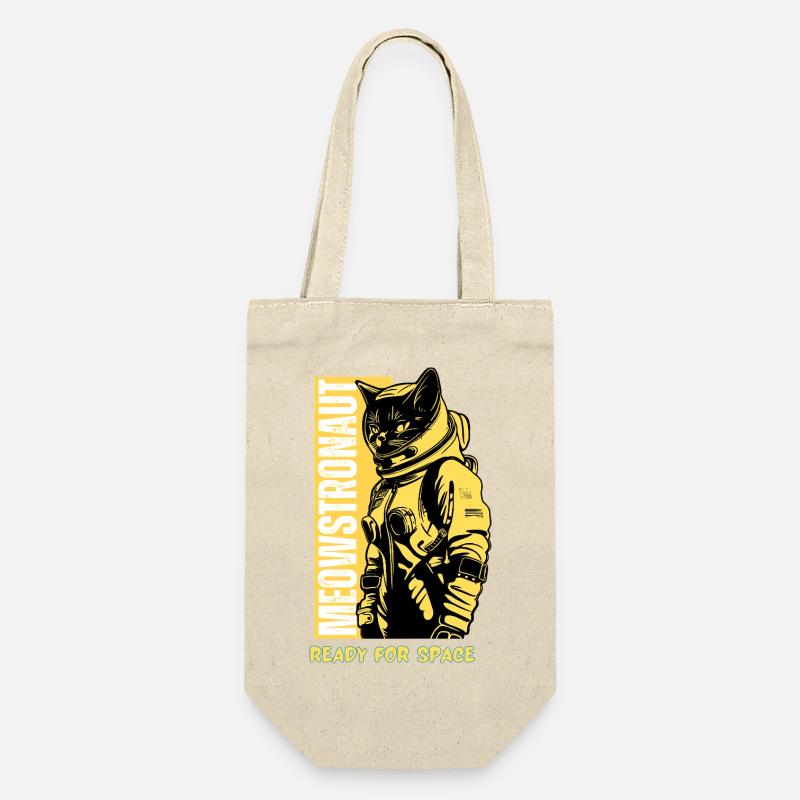 Space Ready Astronaut Cat - Gift Bag for Bottles - nature