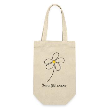 MAMAN. FÊTE DES MÈRES. BONNE FÊTE MAMAN. FÊTE - Sac à bouteille - nature - Devant