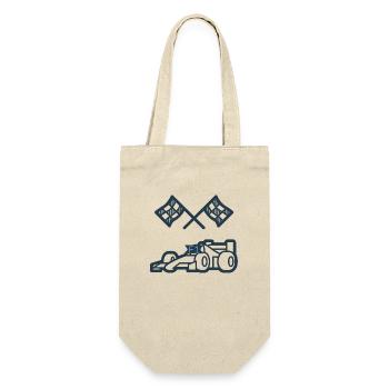 MYST3RCORP RACING BLUE - Gift Bag for Bottles - nature - Front