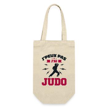 I Can't I Judo - Gift Bag for Bottles - nature - Front