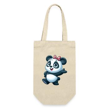 panda 5 - Sac à bouteille - nature - Devant