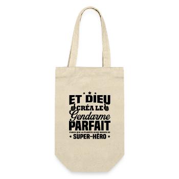 Et dieu créa le gendarme parfait - Sac à bouteille - nature - Devant