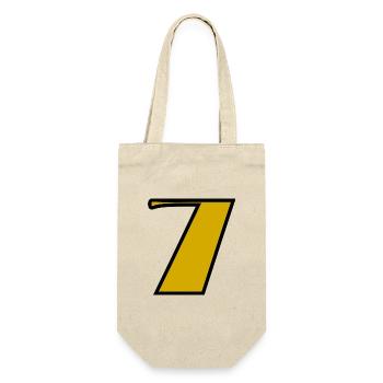 7. BIRTHDAY. HAPPY BIRTHDAY - Gift Bag for Bottles - nature - Front