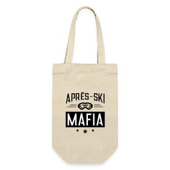 Après Ski Mafia Saying - Gift Bag for Bottles - nature - Front