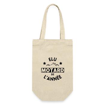 Élu motard de l'année - Sac à bouteille - nature - Devant