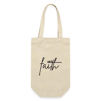 Walk by Faith - Gift Bag for Bottles - nature - Front