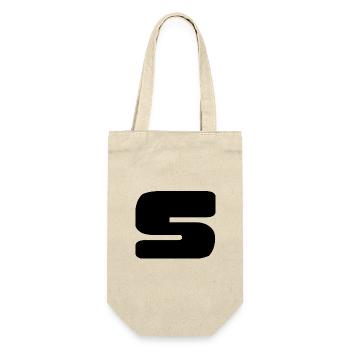 5. 5 ANS. 5e ANNIVERSAIRE. ANNIVERSAIRE 5 ANS. 5 - Sac à bouteille - nature - Devant