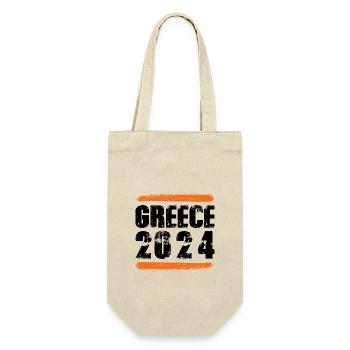 Équipe Grèce 2024 - Sac à bouteille - nature - Devant