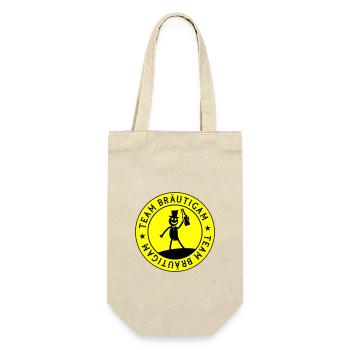 Wedding Groom Team - Gift Bag for Bottles - nature - Front