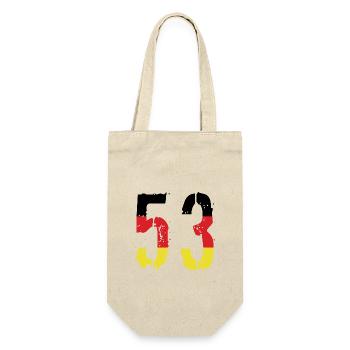 Maillot 53 Numéro Allemagne - Sac à bouteille - nature - Devant