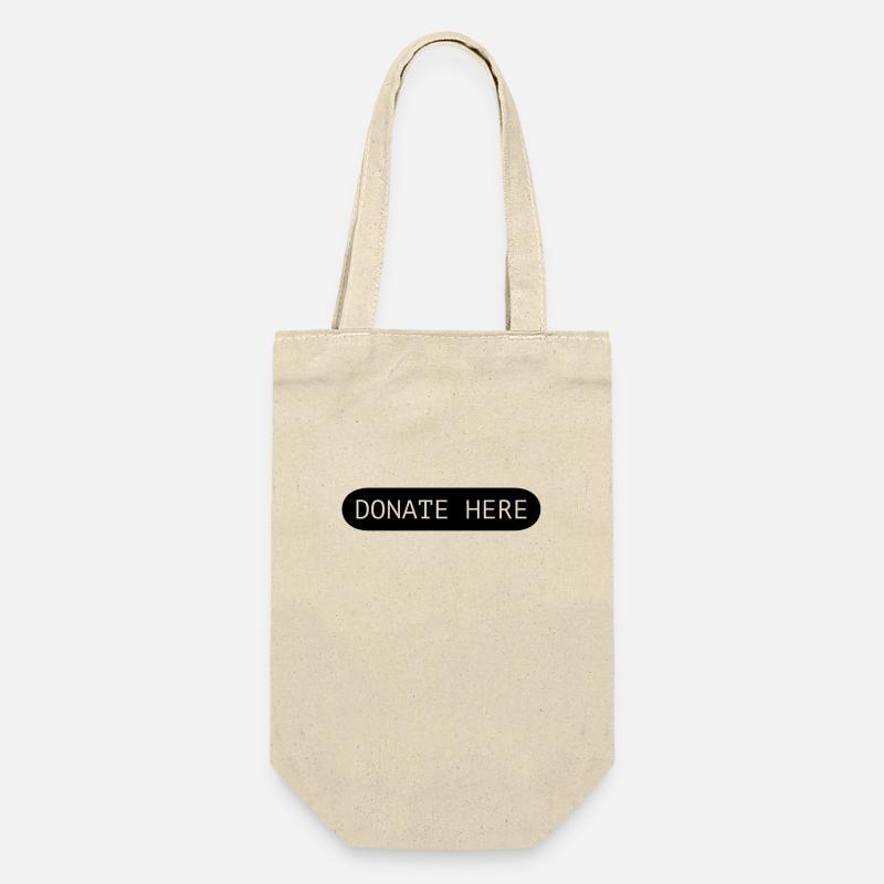 Donate here - Gift Bag for Bottles - nature
