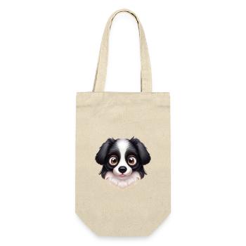 Œuvre artistique Border Collie - Sac à bouteille - nature - Devant