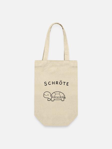 Schröte - Geschenkbeutel für Flaschen - Natur