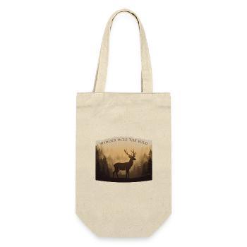 Né pour errer - Sac à bouteille - nature - Devant