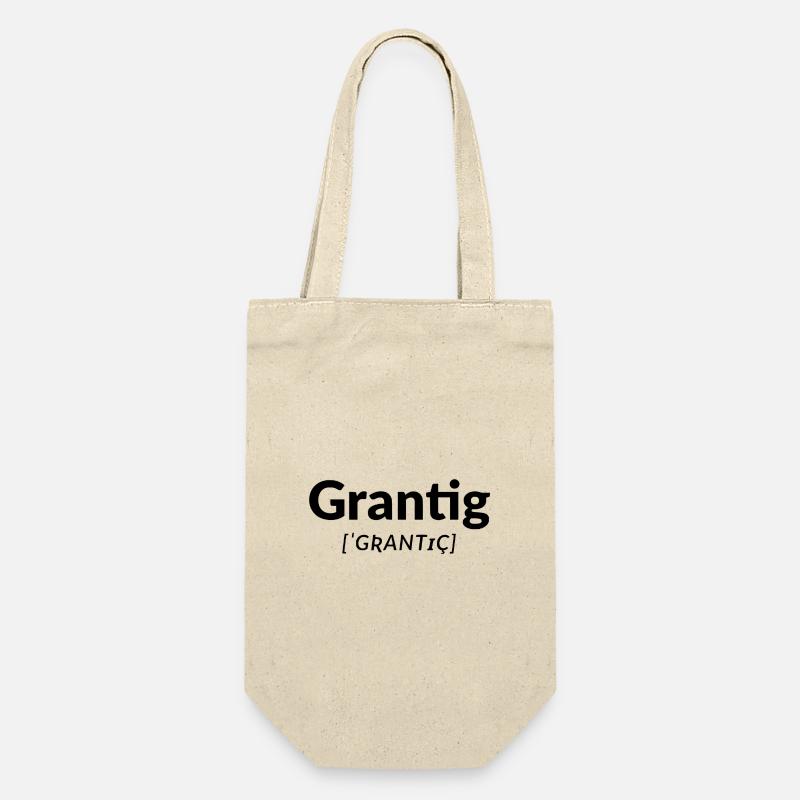 grumpy - Gift Bag for Bottles - nature