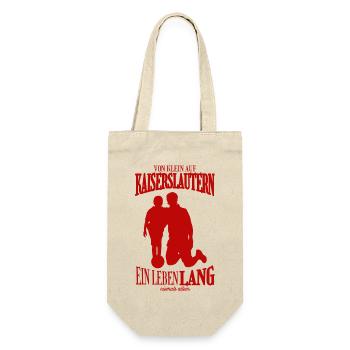 Kaiserslautern Football Tradition Gift - Gift Bag for Bottles - nature - Front
