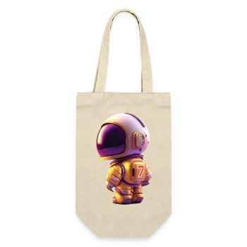 Space Kid Young Astronaut Birthday Seven - Sac à bouteille - nature - Devant