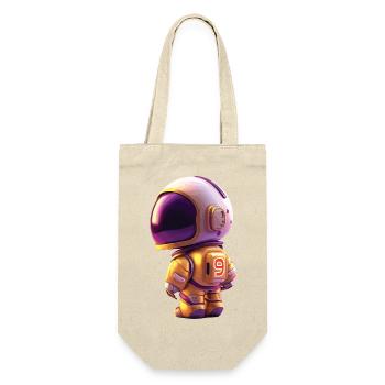 Space Kid Young Astronaut Birthday Nine - Gift Bag for Bottles - nature - Front