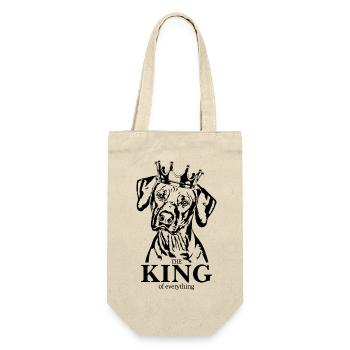 Rhodesian Ridgeback King of everything Wilsigns - Gift Bag for Bottles - nature - Front