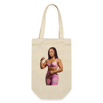 Mona Lisa bling bling - Gift Bag for Bottles - nature - Front