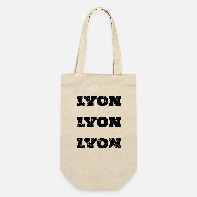 Lyon, Frankreich - Geschenkbeutel für Flaschen - Natur