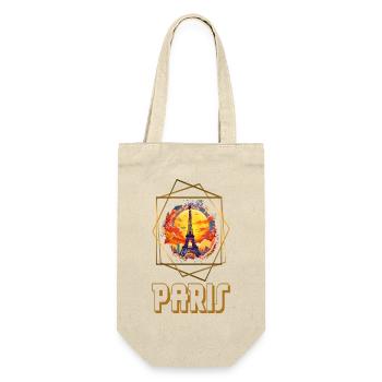 Paris, Tour Eiffel, France, Ville, Horizon, Art - Sac à bouteille - nature - Devant