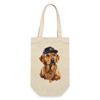 Labrador Portrait Labbi Cool Dog - Sac à bouteille - nature - Devant
