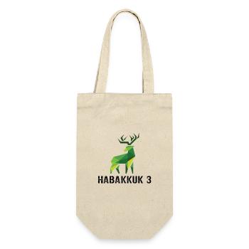 DLM HABAKKUK B1U - Gift Bag for Bottles - nature - Front