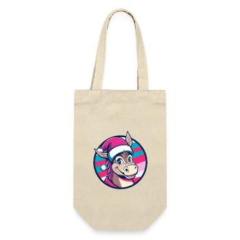 Noël de l’âne Noël - Sac à bouteille - nature - Devant