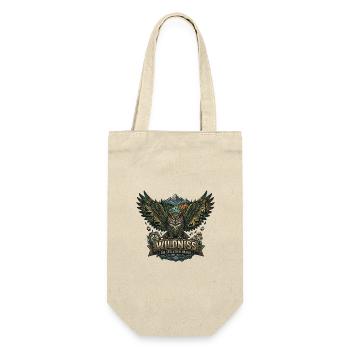 WILDNISS Die Seele der Natur - Geschenkbeutel für Flaschen - Natur - Vorne