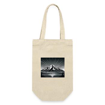 Mountains - Gift Bag for Bottles - nature - Front