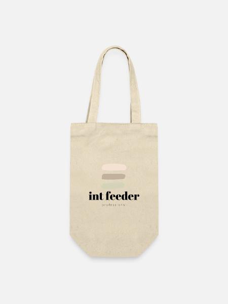 int feeder - Geschenkbeutel für Flaschen - Natur