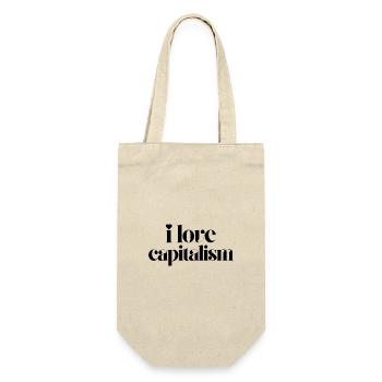 i love capitalism - Gift Bag for Bottles - nature - Front