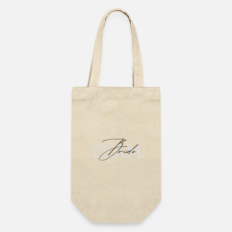 Mariée d’équipe - Sac à bouteille - nature