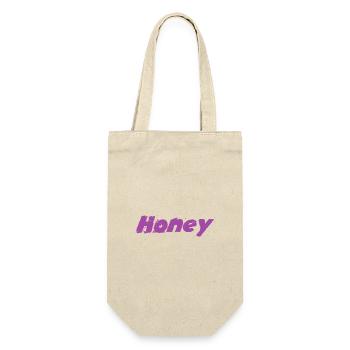 Honey Lively Honeybee Swarm Illustration - Gift Bag for Bottles - nature - Front
