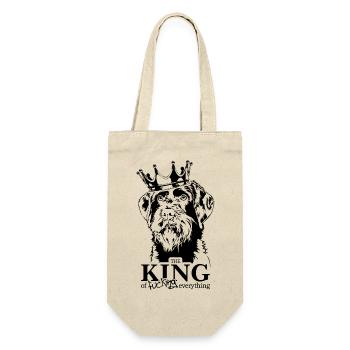 CESKY FOUSEK King Dog Saying Dogs Wilsigns - Gift Bag for Bottles - nature - Front