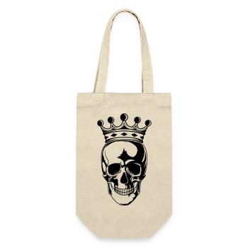 Skull King - Gift Bag for Bottles - nature - Front