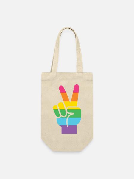 LGBT Pride Monat - LGBT Pride - Geschenkbeutel für Flaschen - Natur