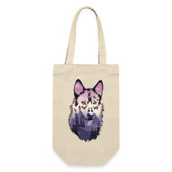 Chien de berger loup - Sac à bouteille - nature - Devant