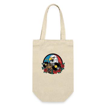 Adler Rock Music - Gift Bag for Bottles - nature - Front