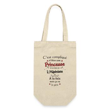 Princesse et Alpiniste - Sac à bouteille - nature - Devant