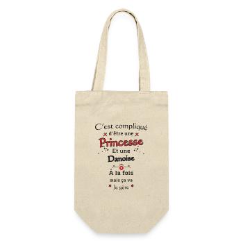 Danish Princess - Gift Bag for Bottles - nature - Front