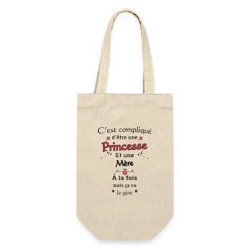 Princesse Mère - Sac à bouteille - nature - Devant