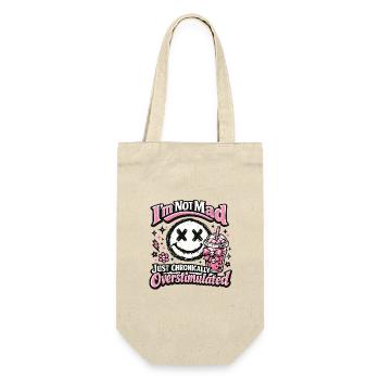 Not crazy chronically overstimulated - Gift Bag for Bottles - nature - Front
