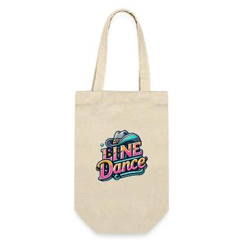 Colorful Line Dance Design - Gift Bag for Bottles - nature - Front