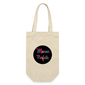 MOM. MOTHER'S DAY. HAPPY MOTHER'S DAY - Gift Bag for Bottles - nature - Front