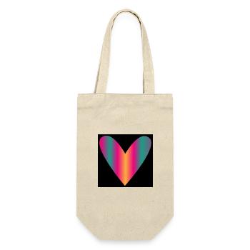 MOTHER'S DAY. HAPPY MOTHER'S DAY. MOM - Gift Bag for Bottles - nature - Front