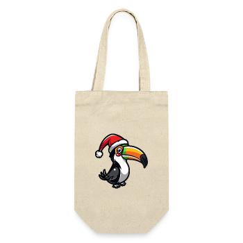 Toucan Bird Christmas - Gift Bag for Bottles - nature - Front