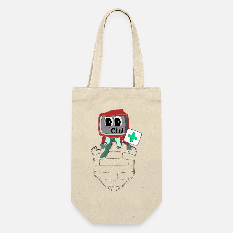 YOU HAVE CONTROL - Gift Bag for Bottles - nature