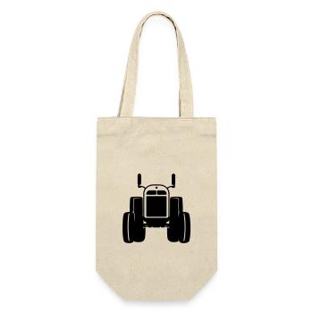 Tracteur - Sac à bouteille - nature - Devant
